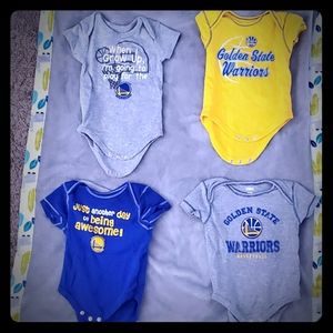 4 pack of GSW  Onesie